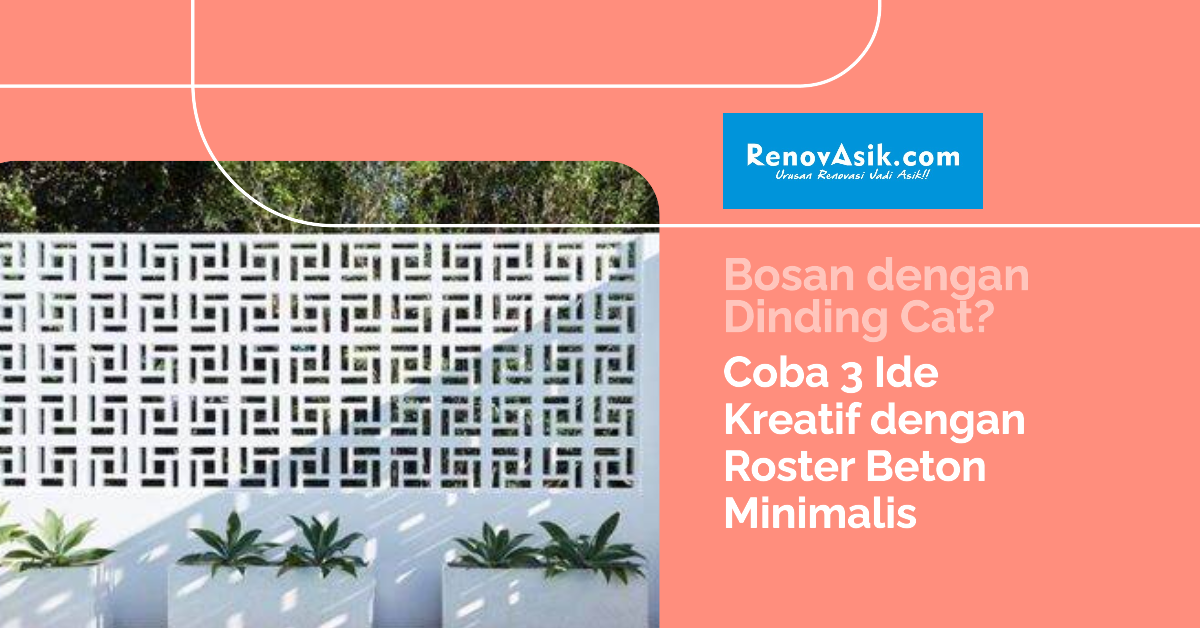 Renovasik - Urusan Renovasi Jadi Asik